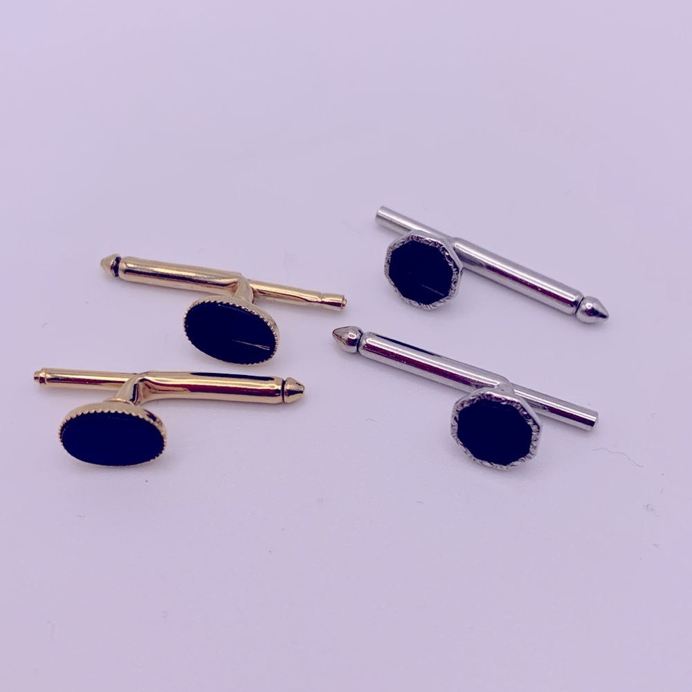 💝 Vintage HICKOK 3 Pairs Cufflinks